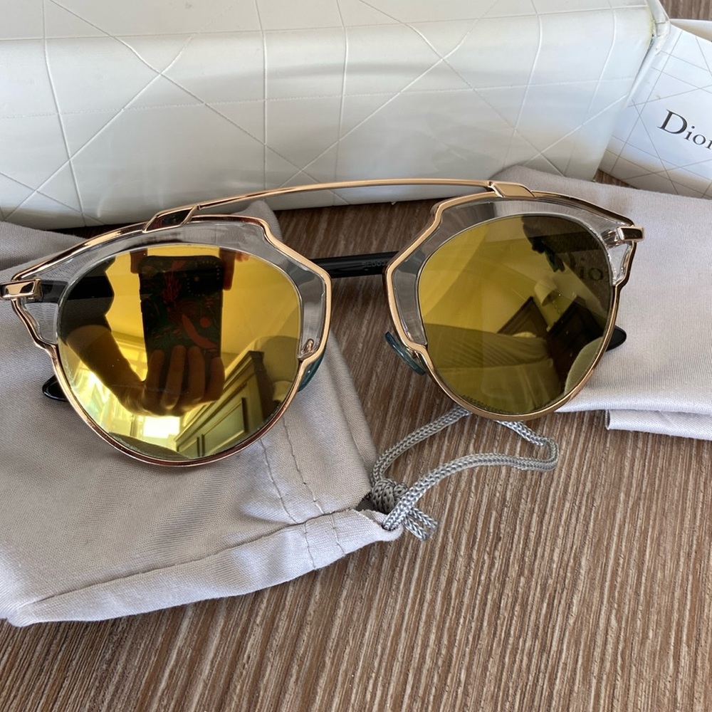 Dior So Real 48mm Brow Bar Sunglasses